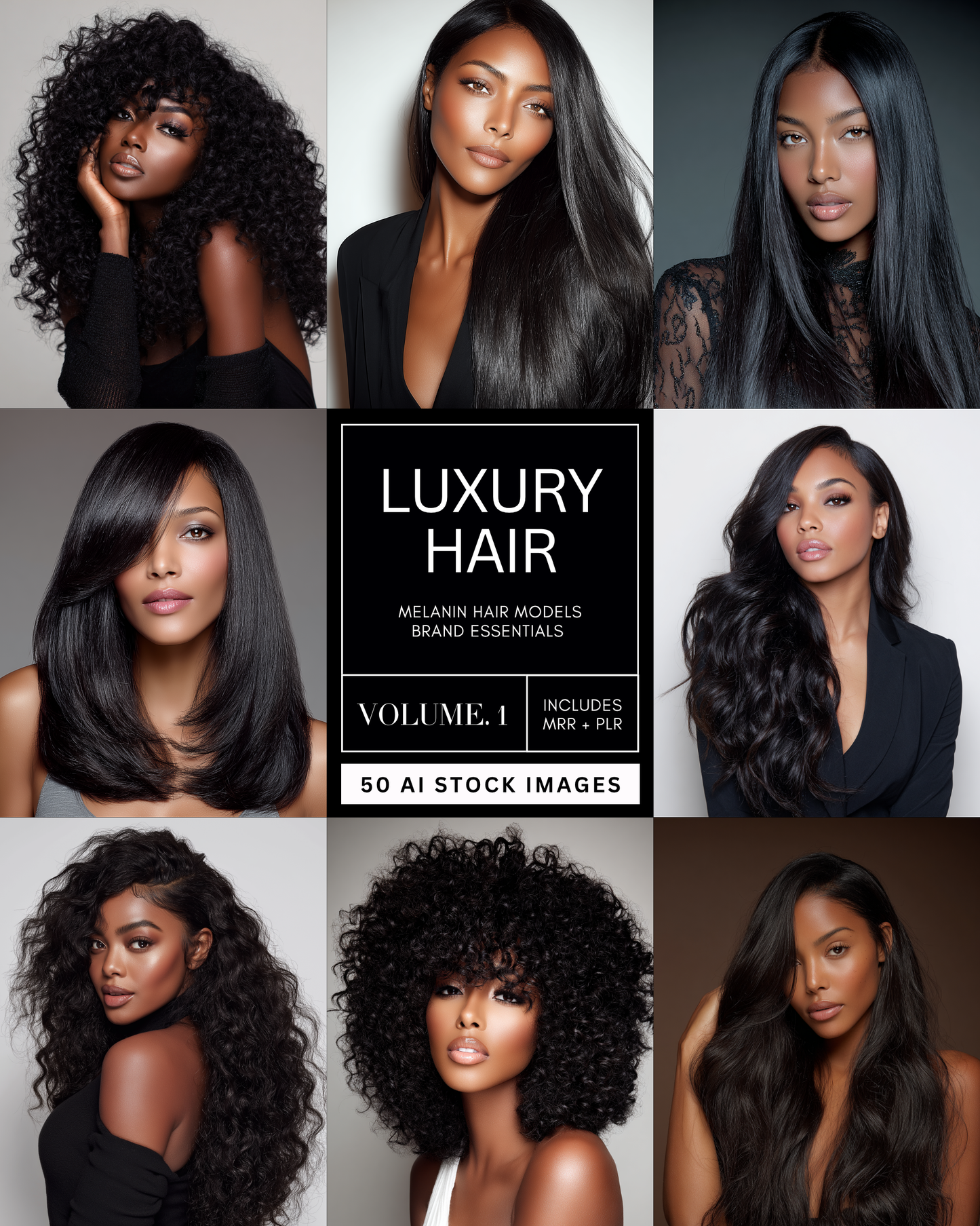 LUXURY HAIR STOCK PHOTOS VOL.1