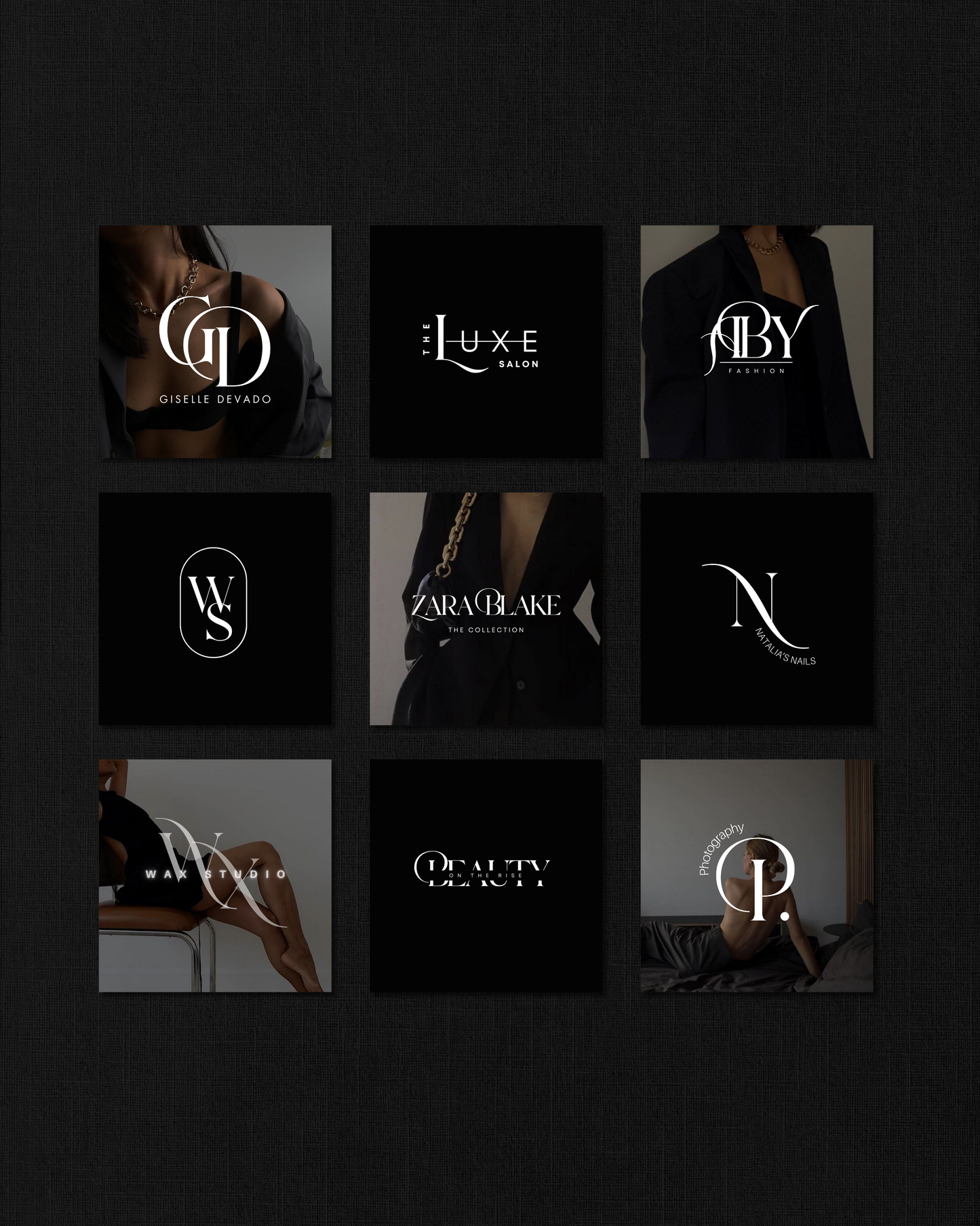 LUXE ANIMATED LOGO TEMPLATES
