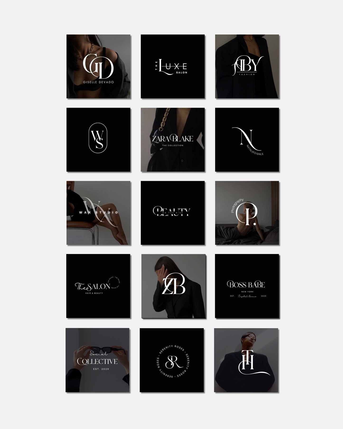 LUXE ANIMATED LOGO TEMPLATES