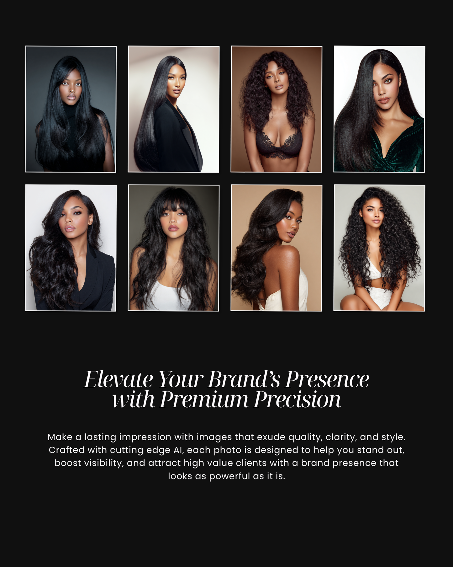 LUXURY HAIR STOCK PHOTOS VOL.1