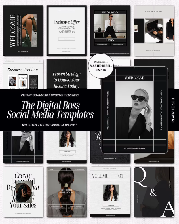 THE DIGITAL BOSS TEMPLATE